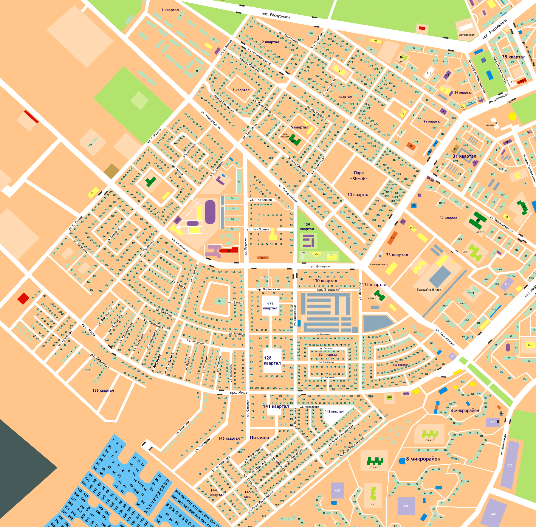 Как распечатать карту города
